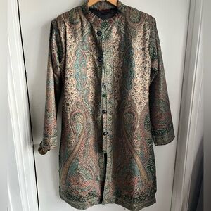 Stunning Paisley Patterned Women's Blazer